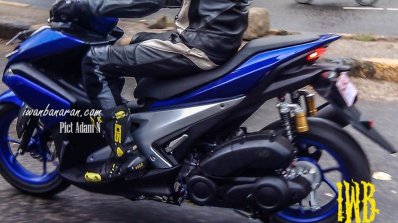 Yamaha NVX 150 side spied