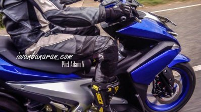Yamaha NVX 150 spied