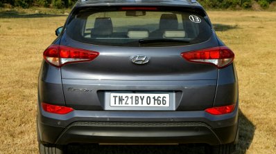 2016 Hyundai Tucson rear Review