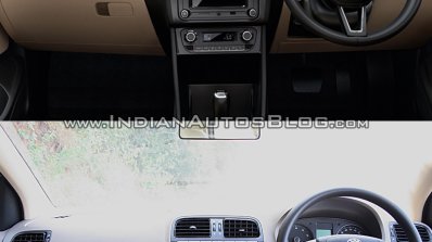 2016 Skoda Rapid dashboard vs. 2012 Skoda Rapid dashboard