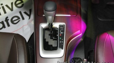 2016 Toyota Fortuner gear selector launch