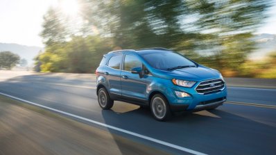 2017 Ford EcoSport (facelift) front three quarters