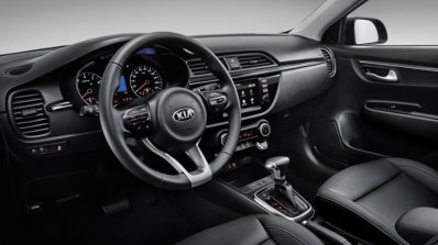 2017 Kia K2 interior dashboard