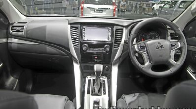 2017 Mitsubishi Pajero Sport interior dashboard at 2016 Thai Motor Expo