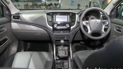 2017 Mitsubishi Triton interior dashboard at 2016 Thai Motor Show