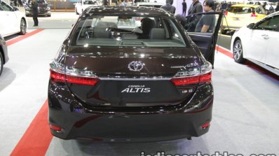 2017 Toyota Corolla rear at 2016 Thai Motor Expo