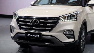 Brazilian-spec Hyundai Creta front fascia