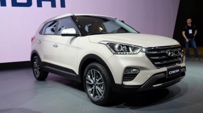 Brazilian-spec Hyundai Creta front three quarters right side