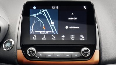 Ford EcoSport SYNC 3 infotainment system