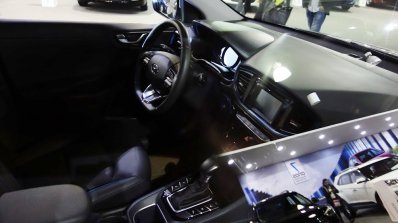 Hyundai Ioniq interior at 2016 Bogota Auto Show
