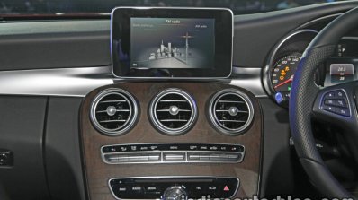 Mercedes C Class Cabriolet center console launched