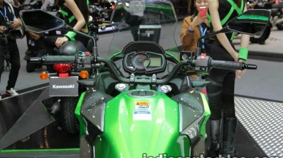 New Kawasaki Versys X300 handlebar at Thai Motor Expo