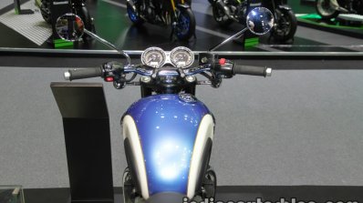 New Triumph T100 handlebar at Thai Motor Expo