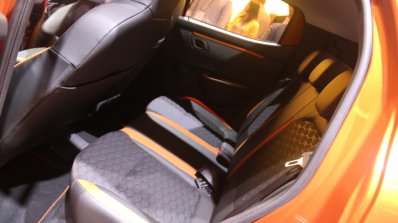 Renault Kwid Outsider rear seat unveiled Brazil