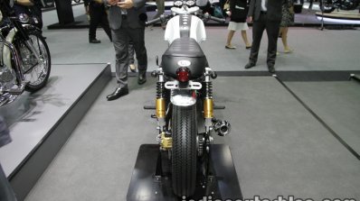 Royal Enfield Continental GT Libero Moto rear at Thai Motor Expo