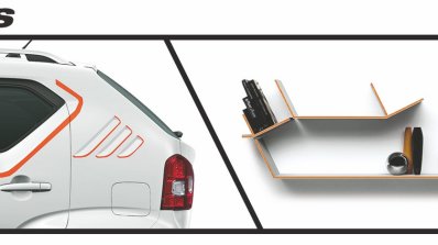 Suzuki Ignis iUNIQUE C-pillar details