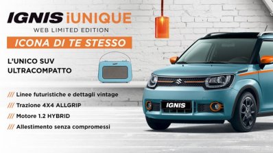 Suzuki Ignis iUNIQUE front three quarters