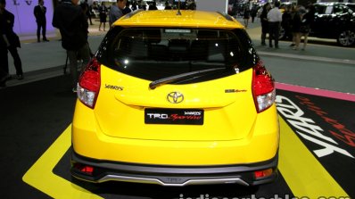 Toyota Yaris TRD Sportivo special edition rear at the Thai Motor Expo