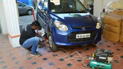 Tyre protector inflating tyre review