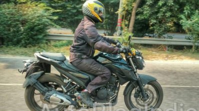 Yamaha MT-03 side spied testing