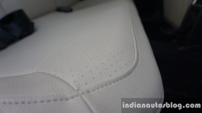 2016 Skoda Rapid leather seat rear review