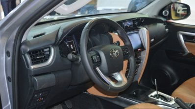 2016 Toyota Fortuner TRD interior in Oman