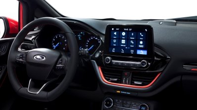 2017 Ford Fiesta interior dashboard driver side