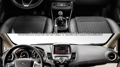 2017 Ford Fiesta vs 2013 Ford Fiesta interior Old vs New