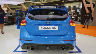 2017 Ford Focus RS rear at 2016 Bologna Motor Show