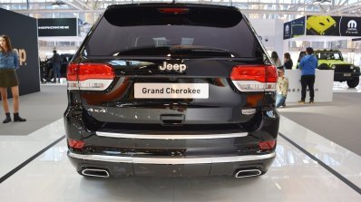 2017 Jeep Grand Cherokee rear at 2016 Bologna Motor Show