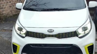 2017 Kia Picanto front spy shot