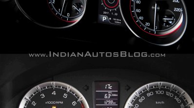 2017 Suzuki Swift vs 2010 Suzuki Swift instrument cluster Old vs New