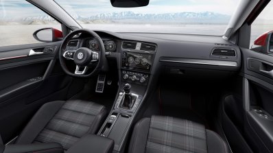 2017 VW Golf GTI (facelift) interior