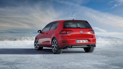 2017 VW Golf GTI (facelift) rear three quarters left side