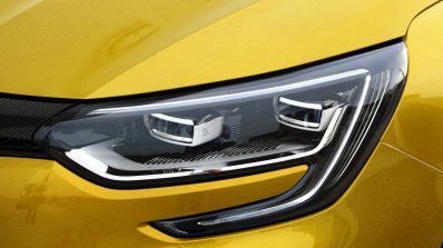 2018 Renault Megane RS headlamp rendering