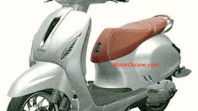 Bajaj Chetak leaked patent image