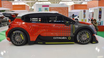 Citroen WRC C3 concept profile at 2016 Bologna Motor Show