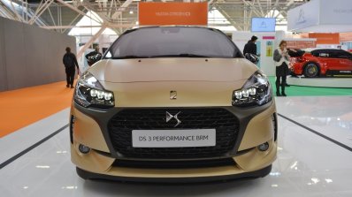 DS 3 Performance BRM front at 2016 Bologna Motor Show