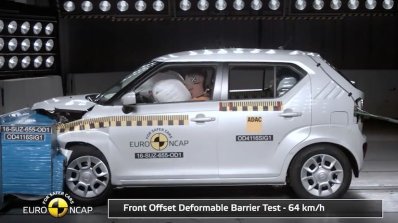 Euro Maruti Ignis side NCAP