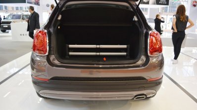 Fiat 500X Mopar boot at 2016 Bologna Motor Show