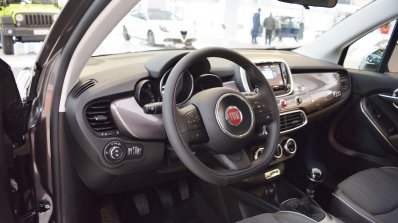 Fiat 500X Mopar interior at 2016 Bologna Motor Show