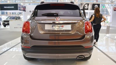 Fiat 500X Mopar rear at 2016 Bologna Motor Show