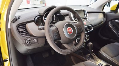 Fiat 500X interior at 2016 Bologna Motor Show