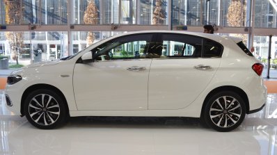Fiat Tipo Hatchback profile at 2016 Bologna Motor Show