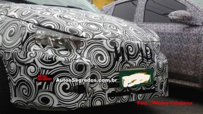 Fiat X6H front end spied testing