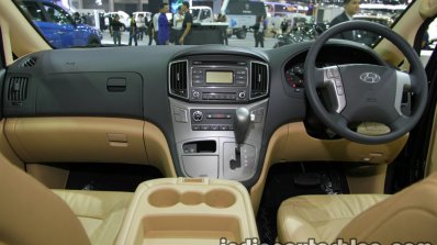 Hyundai H-1 Elite+ interior dashboard at 2016 Thai Motor Expo