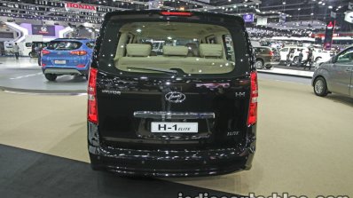 Hyundai H-1 Elite+ rear at 2016 Thai Motor Expo