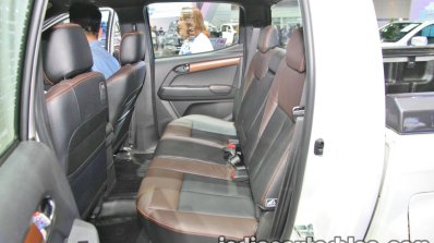 Isuzu D-Max V-Cross rear seats at 2016 Thai Motor Expo