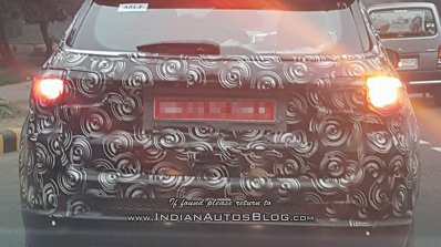 Jeep Compass rear spied testing on highway