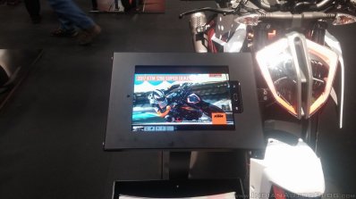 KTM 1290 Super Duke R headlamp at New York IMS